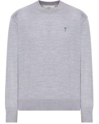 Ami Paris - Ami De Coeur Sweater - Lyst