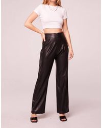 Band Of The Free - Rock Goddess Faux Leather Pants - Lyst