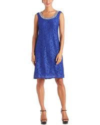 R & M Richards - Petites Lace Special Occasion Dress With Jacket - Lyst