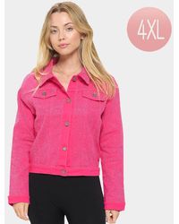 TRUEDAMES - Bling Denim Jacket - Lyst