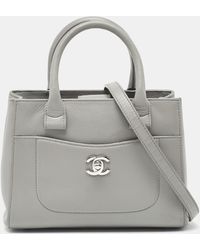 Chanel - Leather Mini Neo Executive Shopping Tote - Lyst