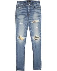 Amiri - Aloha Mx1 70's Straight-fit Jeans - Indigo - Lyst