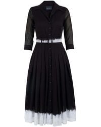 Samantha Sung - Border Tie Dye Audrey Dress #4 Long Dress - Lyst