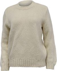 A.P.C. - A. P.C. Knitted Crewneck Sweater - Lyst