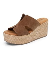 Chocolat Blu - Jamie Platform Wedge Sandal - Lyst
