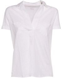 Filatures Du Lion - Relaxed Short-Sleeve Polo - Lyst