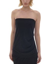 Helmut Lang - Fitted Tube Top - Lyst