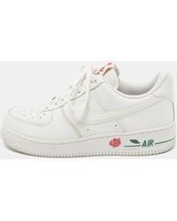 Nike - Leather Dunk Low Lace Up Sneakers - Lyst