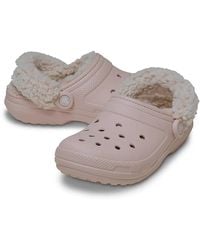Crocs™ - Classic 211396-6Ur Clogs Quartz Fleece Lined Slip On Shoes Jax903 - Lyst