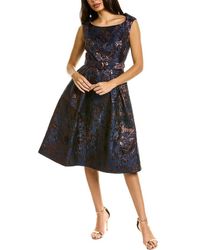 Kay Unger - Annabelle Midi Dress - Lyst