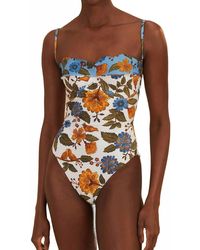 FARM Rio - Garden Scarf One Piece Swimsuit - Lyst