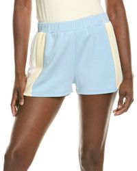 Vintage Havana - Colorblocked Cloud Fleece Short - Lyst