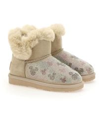 MOA - Microstud Mickey Winter Boots - Lyst