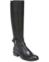 Sam Edelman - Pansy Leather Wide Calf Knee-high Boots - Lyst