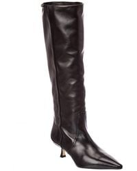 Stuart Weitzman - Naomi Leather Knee-High Boot - Lyst