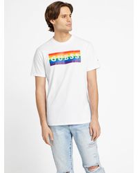 Guess Factory - Eco Pride Logo Tee - Lyst