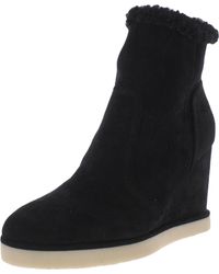 Steven New York - Marbella Faux Leather Heel Ankle Boots - Lyst