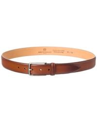 Bruno Magli - Emilio Leather Belt - Lyst