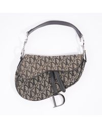 Dior - Saddle And Oblique Canvas Shoulder Bag - Lyst