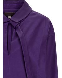 Stouls - Lamb Leather Blouse - Lyst