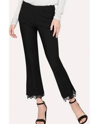 ecru - Lexington Flare Ankle Pants - Lyst