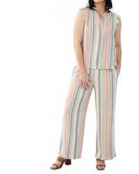 Fdj - Sleeveless Striped Top - Lyst