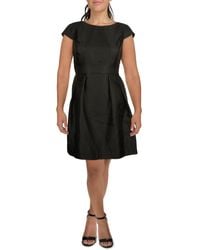 Alfred Sung - Cap Sleeve Short Fit & Flare Dress - Lyst