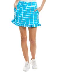 IBKUL - Ruffle Trim Skort - Lyst