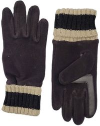 Isotoner - Smartdri Stretch Fleece Gloves - Lyst