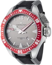 Hamilton - H77805380 Khaki Navy Frogman 46mm Automatic Titanium Watch - Lyst