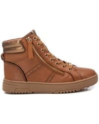 Xti - Leather Ankle Booties - Lyst