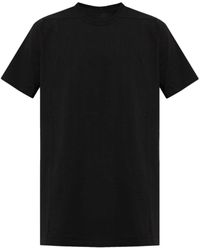 Rick Owens - Crew Neck T-Shirt With Short Sleeves - Lyst