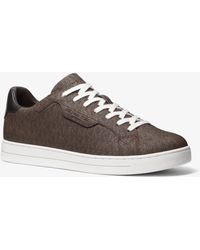 Michael Kors - Michael Kors Keating Signature Logo Sneaker - Lyst