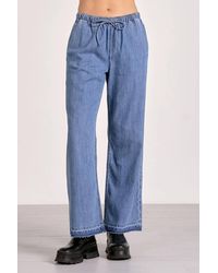 Elan - Drawstring Straight Leg Pants - Lyst