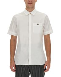 Vivienne Westwood - Shirt With Orb Embroidery - Lyst