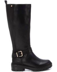 Xti - Biker Tall Boots - Lyst