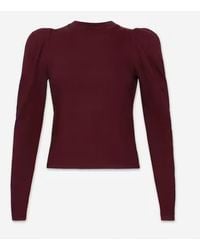 FRAME - Draped Femme Long Sleeve Tee - Lyst