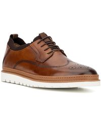 Vintage Foundry - Allen Leather Embossed Oxfords - Lyst