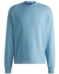 HUGO - Ninnyo Crewneck Sweatshirt - Lyst