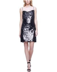 L'Agence - Nyla Cowl Neck Midi Slip Dress - Lyst