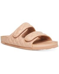 Madden Girl - Bria Faux Leather Slip-on Slide Sandals - Lyst