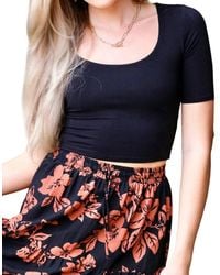 Be Cool - Everyday Round Top - Lyst