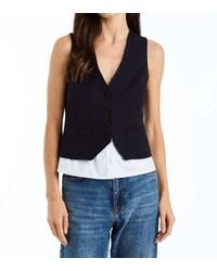 Drew - Jess Cropped Vest - Lyst