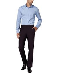 Calvin Klein - Jerome Checkered Polyester Dress Pants - Lyst