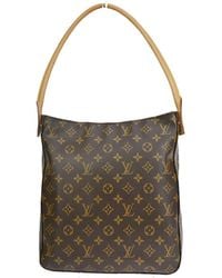 Louis Vuitton - Looping Gm Canvas Shoulder Bag (pre-owned) - Lyst