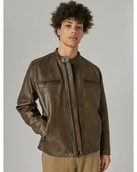 Lucky Brand - Vintage Leather Jacket - Lyst