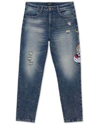 Ed Hardy - Nyc Eagle Skull Slim Taper Jean - Lyst