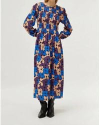 Compañía Fantástica - Camille Floral Print Long Dress - Lyst