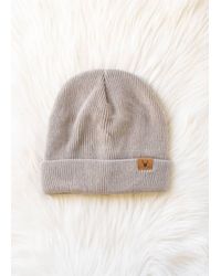 Panache - Knit Beanie - Lyst