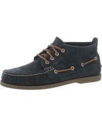 Sperry Top-Sider - Suede Slip On Chukka Boots - Lyst